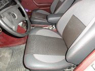 Mercedes E-class W124 1984–1997 Sätesöverdrag (konstläder↗tyg, Premium) foto 2