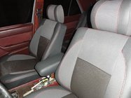 Mercedes E-class W124 1984–1997 Sätesöverdrag (konstläder↗tyg, Premium) foto 3