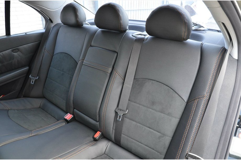 Mercedes E-klass W211 2002–2009 Original sätesöverdrag SoyuzAuto Leather style Image