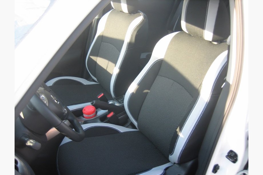 Nissan Juke 2010–2019 NYHET!!! Original SoyuzAuto Premium sätesöverdrag i konstläder Image
