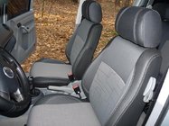 Volkswagen Caddy 2010–2015 Sätesöverdrag (konstläder↗tyg, Premium) foto 7