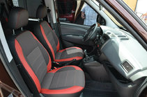 Fiat Doblo II 2010–2022 Sätesöverdrag Premium (kombinerade, komplett kupéset) foto 1