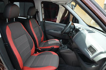 Fiat Doblo II 2010–2022 Sätesöverdrag Premium (kombinerade, komplett kupéset) foto 3