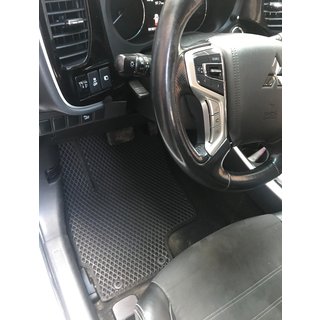 EVA-mattor P-HEV (svarta) Mitsubishi Outlander 2012–2021 foto 1