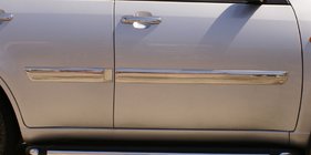 Chery Tiggo 1 2005–2016 Dörrlist (rostfritt stål) foto 1