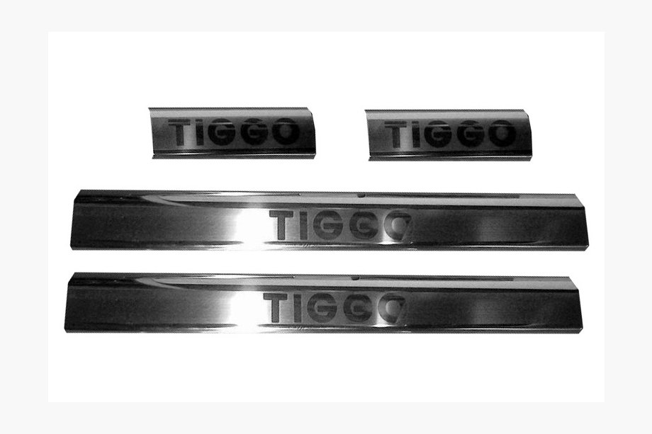 Chery Tiggo 1 2005–2016 Instegslister Carmos (4 st, rostfritt) Image