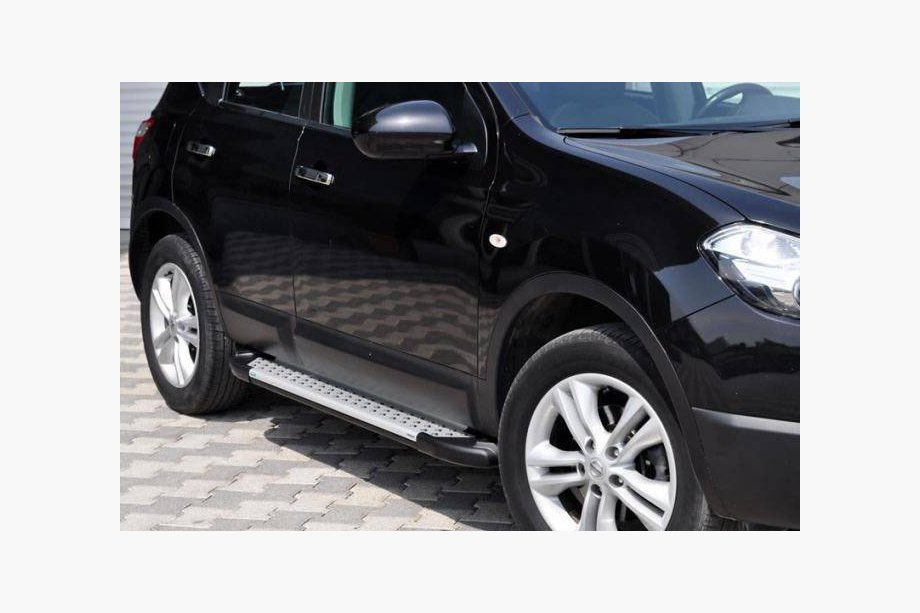 Chery Tiggo 1 2005–2016 Sidosteg X5-typ (2 st, aluminiumprofil) Image