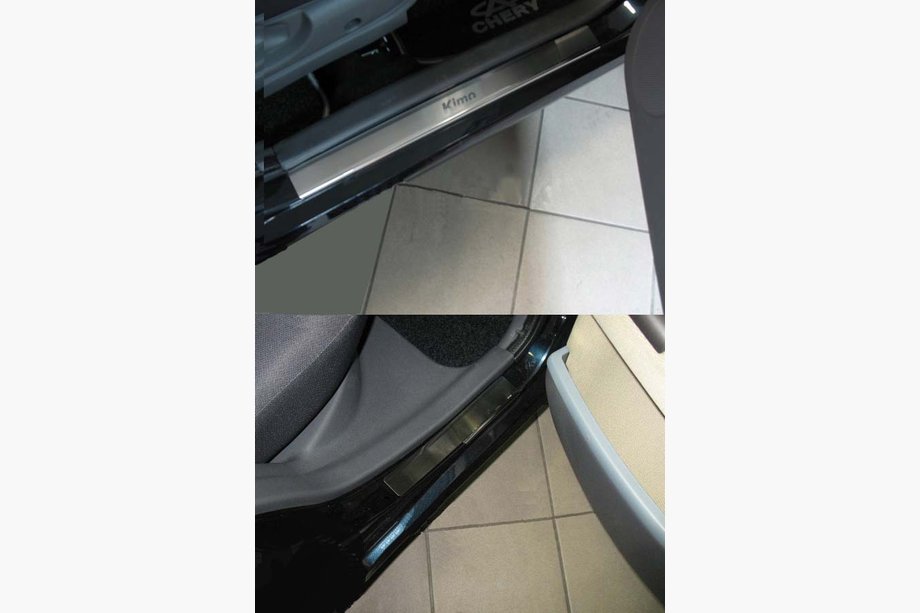 Chery Kimo 2007–2015 Instegslister Натаніка Premium (4 st, rostfritt) Image