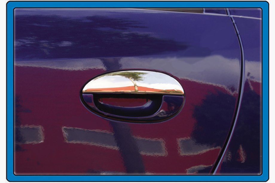 Chery Kimo 2007–2015 Dörrhandtagskåpor (4 st, rostfritt stål) Image
