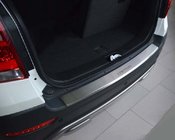 Chevrolet Captiva 2006–2019 NataNika bakre stötfångarskydd med bockning, rostfritt stål (2011+) foto 1
