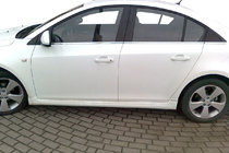 Chevrolet Cruze 2009–2015 Tuning-sidokjolar SD (Meliset, för lackering) foto 1