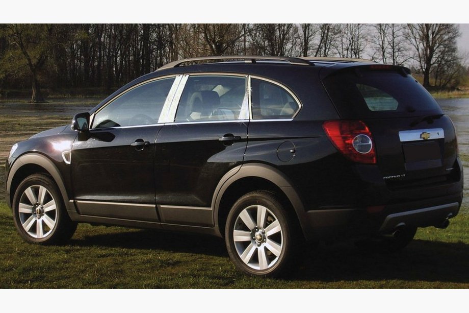 Chevrolet Captiva 2006–2019 Libao stolpbeklädnad (rostfritt stål) Image