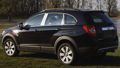 Chevrolet Captiva 2006–2019 Libao stolpbeklädnad (rostfritt stål) foto 1
