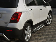 Chevrolet Trailblazer 2012–2019 Sidosteg Allmond Grey (2 st, aluminium) foto 3