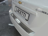 Chevrolet Lacetti 2003–2024 Bakre stötfångarskydd med bockning Natanika (rostfritt stål) Halvkombi foto 1