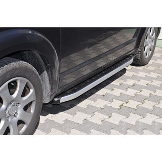 Sidosteg Fullmond (2 st, aluminium) Chrysler Voyager 2001–2007 foto 3