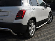 Chevrolet Trax 2012–2023 Sidosteg Fullmond (2 st, aluminium) foto 5