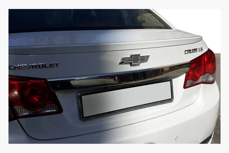 Chevrolet Cruze 2009–2015 List ovanför registreringsskylten (rostfritt stål) Image
