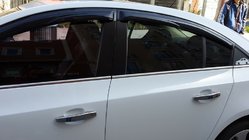Chevrolet Cruze 2009–2015 Fönsterlister (rostfritt stål) HB, Carmos – turkiskt rostfritt stål foto 4