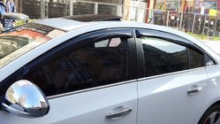 Chevrolet Cruze 2009–2015 Fönsterlister (rostfritt stål) HB, Carmos – turkiskt rostfritt stål foto 2