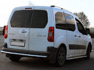 Peugeot Partner Tepee 2008–2018 Bakre skyddsbåge AK002 (rostfritt stål) 60 mm foto 1