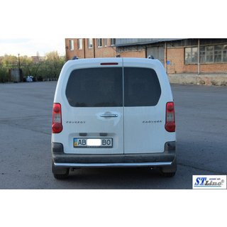 Bakre skyddsbåge AK002 (rostfritt stål) Peugeot Partner Tepee 2008–2018 foto 2