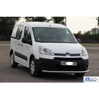 Främre skyddsbåge ST008 (rostfritt) Citroen Berlingo 2008–2018 foto 2