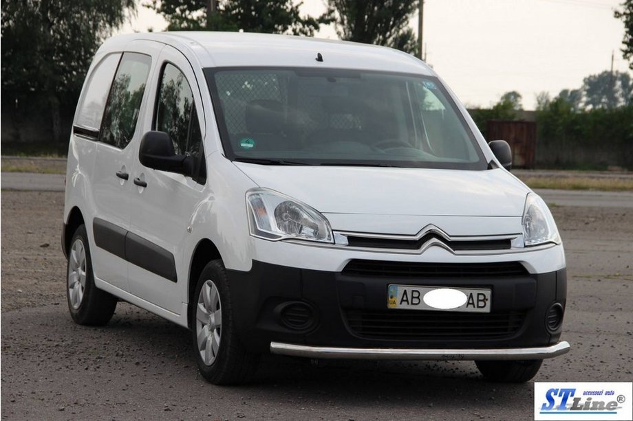 Citroen Berlingo 2008–2018 Främre skyddsbåge ST008 (rostfritt) Foto 2