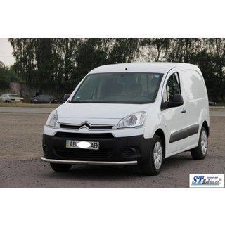 Främre skyddsbåge ST008 (rostfritt) Citroen Berlingo 2008–2018 foto 3