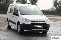 Peugeot Partner Tepee 2008–2018 Främre båge ST016 (rostfritt stål) 51/42 mm foto 3