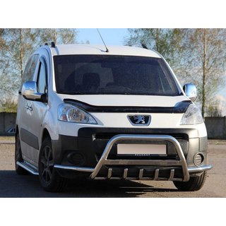 Frontbåge WT003-Plus (rostfritt stål) Citroen Berlingo 2008–2018 foto 1