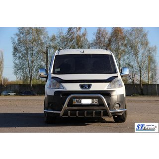 Frontbåge WT003-Plus (rostfritt stål) Citroen Berlingo 2008–2018 foto 3