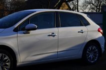 Citroen C-4 2010–2018 Dörrhandtagskåpor (4 st, rostfritt stål) Carmos - turkiskt stål foto 7
