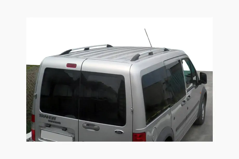 Ford Connect 2006–2009 Takrails i krom (plastfötter) Image