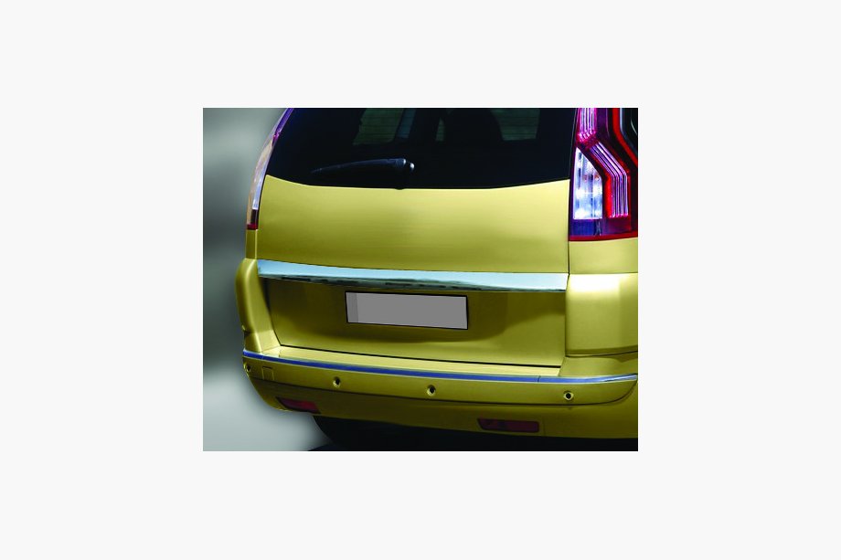 Citroen C-4 Picasso 2006–2013 Dekorlist ovanför registreringsskylten (rostfritt stål) Image