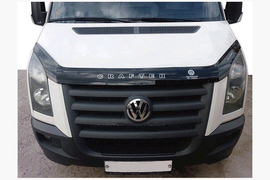 Volkswagen Crafter 2006–2016 Motorhuvsdeflektor 2006↗, 2011↗ (VIP) Image