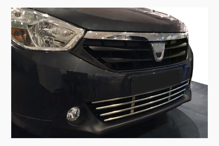 Renault Lodgy 2013–2022 Stötfångargaller (rostfritt stål) Image