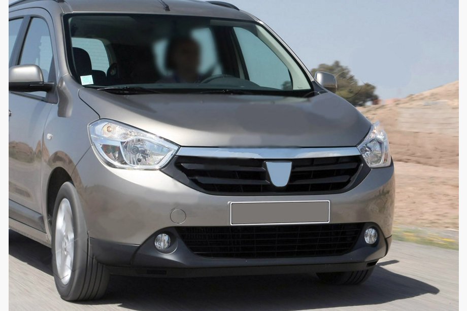 Dacia Lodgy 2012–2022 List ovanför grillen (2015↗, rostfritt stål) Foto 1