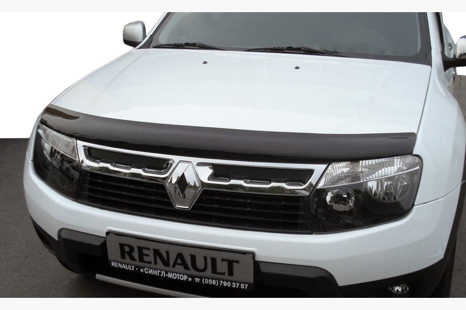 Renault Duster 2008–2017 Huvdeflektor (Fly) Image