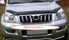 Toyota Land Cruiser Prado 120 2002–2009 Huvdeflektor (EGR) foto 1