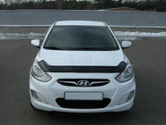 Hyundai Accent 2011–2017 Huvdeflektor Fly foto 1