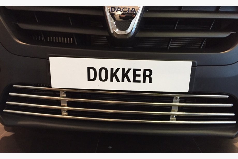 Dacia Dokker 2013–2022 Stötfångargaller (rostfritt stål) Foto 2