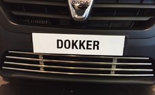 Renault Dokker 2013–2022 Stötfångargaller (rostfritt stål) foto 5
