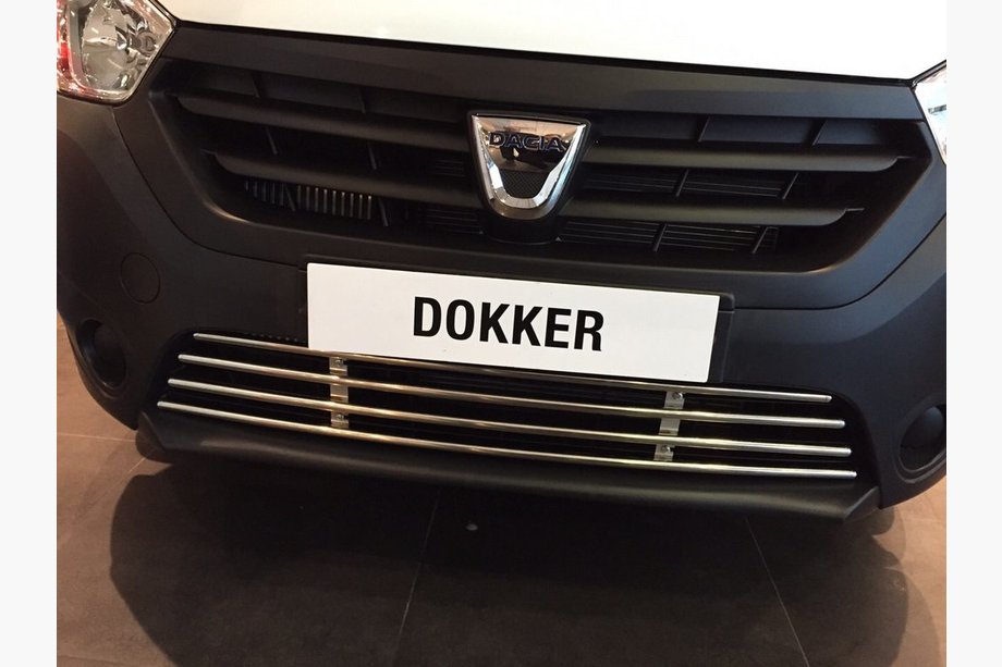 Dacia Dokker 2013–2022 Stötfångargaller (rostfritt stål) Foto 3
