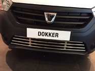 Renault Dokker 2013–2022 Stötfångargaller (rostfritt stål) foto 6