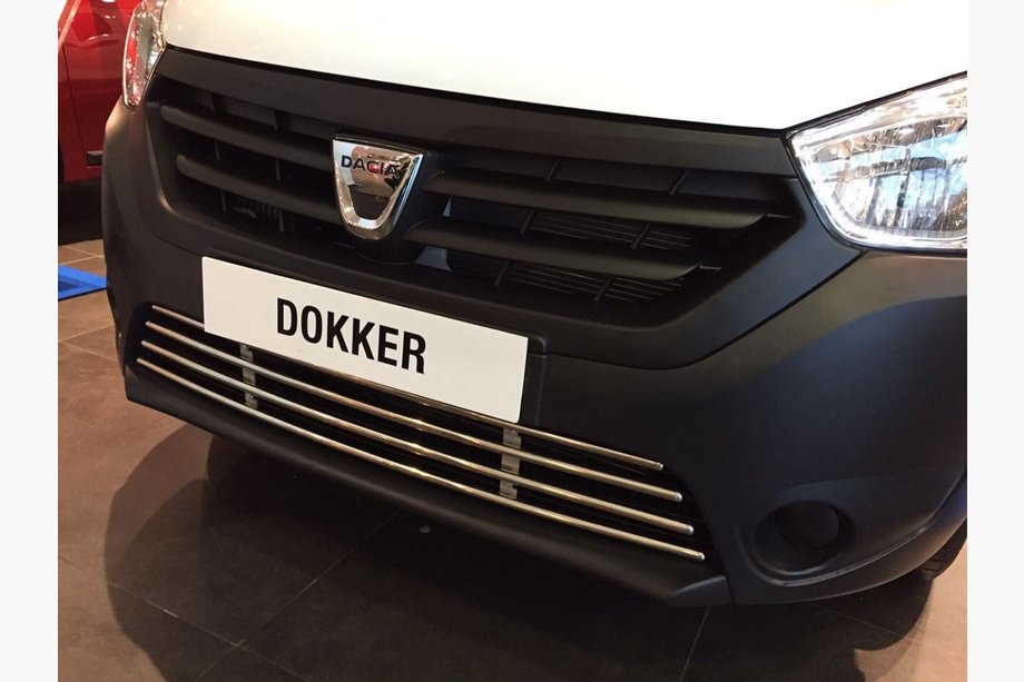 Dacia Dokker 2013–2022 Stötfångargaller (rostfritt stål) Foto 4