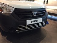 Renault Dokker 2013–2022 Stötfångargaller (rostfritt stål) foto 8