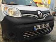 Renault Kangoo 2008–2020 Helgjutet stötfångargaller (rostfritt) foto 2