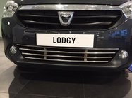 Dacia Lodgy 2012–2022 Stötfångargaller (rostfritt stål) foto 9