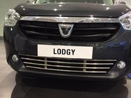Dacia Lodgy 2012–2022 Stötfångargaller (rostfritt stål) foto 5